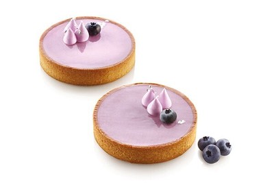 Kit 4 Molds Tarts Tarte Ring Round 3 7/8in h20 MM Silikomart Ring Cakes