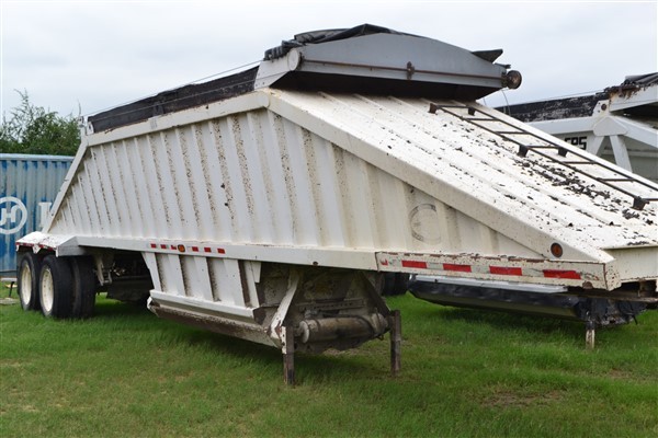 Used end dump trailers (3) total - NO RESERVE!!!