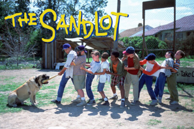 The Sandlot (1993 Movie) BOYS VS THE BEAST 24x36 Wall POSTER Benny, Smalls, +++