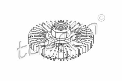 TOPRAN VISCO KÜHLER LÜFTER RAD WASSERKÜHLER 500 404 P FÜR BMW 3,5,Z3,E36,E30