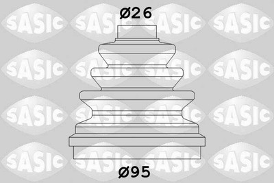 SASIC 2933953 Bellow Set, drive shaft for CITROËN,PEUGEOT