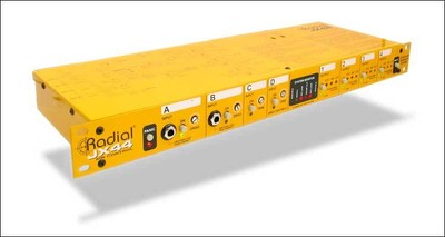 Radial JX44 Guitar & Amp Controller, 4 inputs, 4 isolated outputs, DI & Reamper