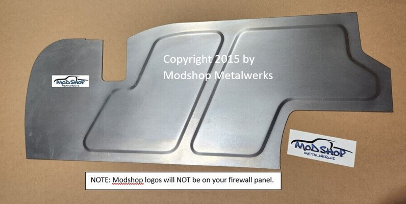 1968-1972 Chevy Chevelle/Malibu/GTO Firewall Panel with Bead