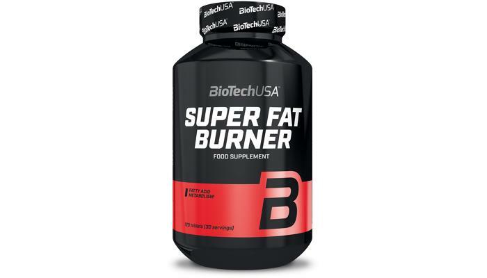 BioTech USA Super Burner, 120 Tabletten Dose Diät Fettabbau Gewichtskontroll