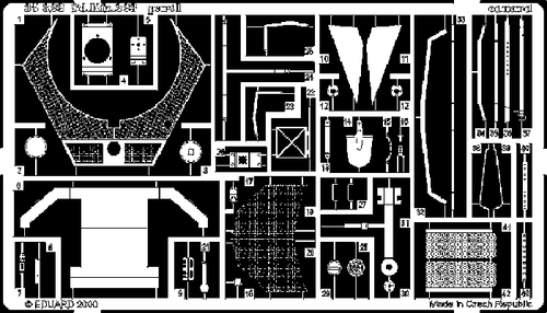 eduard 35322  x 1/35 SdKfz 223 PE for Tamiya