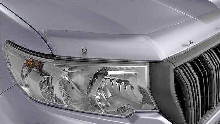 TOYOTA PRADO 150 SERIES BONNET PROTECTOR CLEAR FROM AUG 17> NEW GENUINE ...