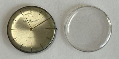 Paul Raynard Baylor Handwinding Watch Movement ZOA 17 Jewel Parts Repair Crystal
