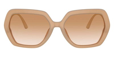 Pre-owned Dolce & Gabbana Dg4468b-34373b-58 Dgb-b-beige Sunglasses In Brown