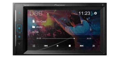 Pioneer DMH-240EX B Double 2 DIN MP3/WMA Digital Media Player 6.2 LCD Bluetooth