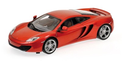 MCLAREN MP4-12C 2011 in ORANGE METALLIC by in 1:18 Scale