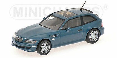 MINICHAMPS 400029061 BMW Z3 M COUPE 2002 bleu Laguna Seca 1/43