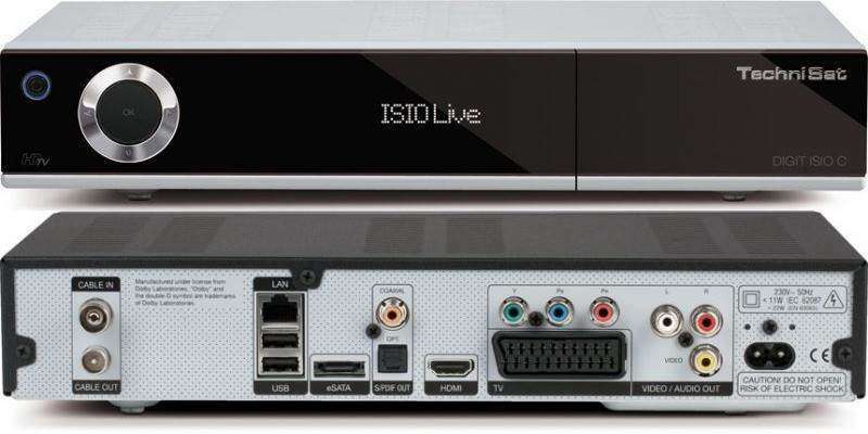 TechniSat Digit ISIO C HDTV-Digitaler Kabel-Receiver Twin-Tuner CI+ Receiver