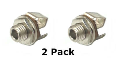 Lot of 2 Switchcraft # 41, 0.141'' 3.5mm Mono Female Tini Jax Connectors