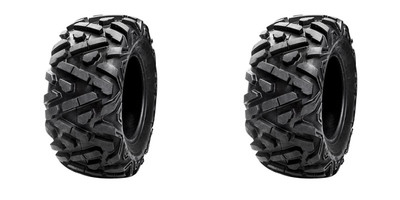 (2 Pack) Tusk TriloBite  HD 8-Ply Tire For YAMAHA KODIAK 400 4x4 Auto 2000-2006