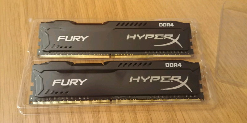 HyperX Fury DDR4 ram 16gb (2x8gb) | in Newcastle, Tyne and Wear | Gumtree