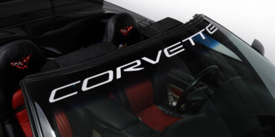 Corvette Windshield Vinyl Decal Banner Fits Chevy Corvette c5 z01 stingray