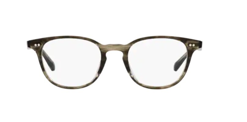 Pre-owned Oliver Peoples 0ov5481u Sadao 1735 Soft Olive Bark Green Unisex Eyeglasses In Clear