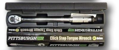 3/8  Inch Torque Wrench Snap Socket Drive Click Type Ratcheting