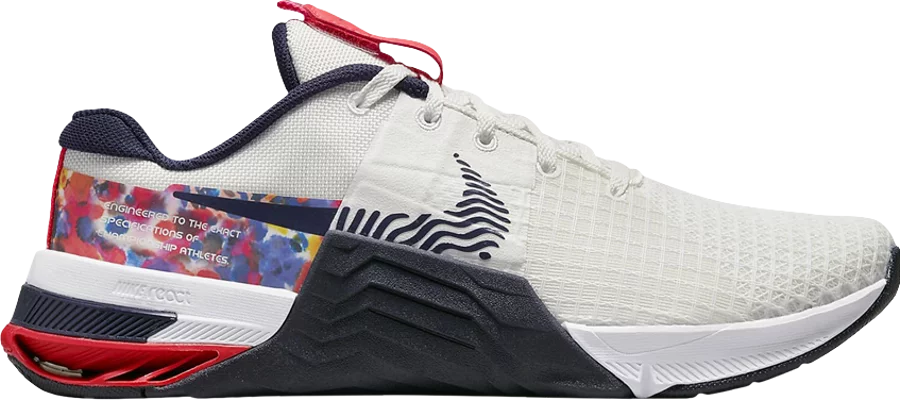 

W Nike Metcon 8 Paint Smudge Белый Синий Розовый Черный Красный DO9327-101 Женские 7,5, Nike Metcon