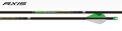 EASTON AXIS 4MM LONG RANGE ARROWS W/ 8/32 HALFOUTS 400, 340, 300, 250 SPINE -6PK