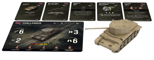 Миниатюры World of Tanks Игра Challenger Tank GF9 WOT38
