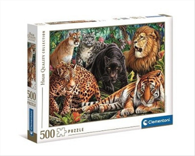 Puzzle 500 elementów. High Quality Collection. Wild Cats