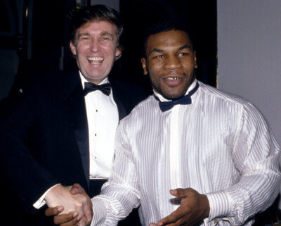 Donald Trump and Mike Tyson Photo 3