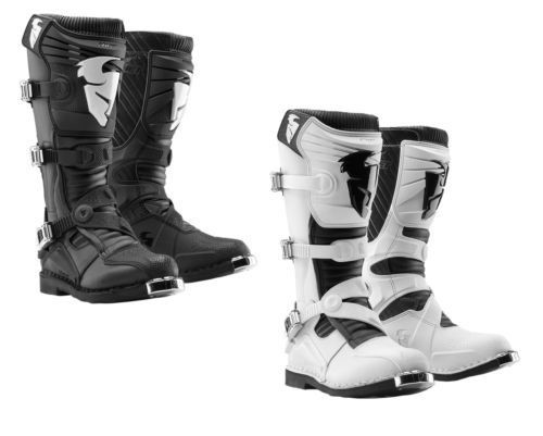 THOR 3410-3129 Blitz XR Trail Boots - Black/Gray - Size 9 | eBay