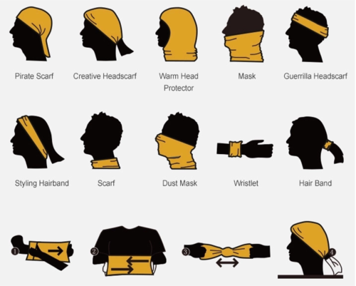 Neck Gaiter Skull Designed FACE MASK Bandana Balaclava Face Cover Biker Gaiters