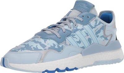 adidas Originals Women's Nite Jogger Sneaker, Sky Tint/Glory Blue/Sky Tint, 6