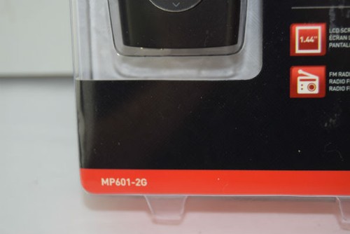 Coby MP601-2GBLK MP3 Player