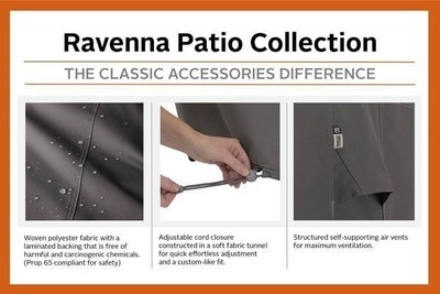 Classic Accessories Ravenna Patio Canopy Swing Cover