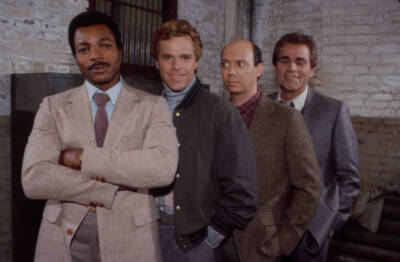 Carl Weathers Joseph Bottoms Dann Florek Alex Rocco in the tv - 1985 Old Photo