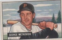 1951 Bowman - George Metkovich #274