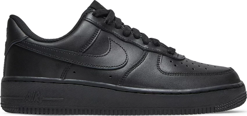 

Nike W Air Force 1 07 Low Triple Black Sneakers Shoes DD8959-001 женские 8,5, Черный, Nike Air Force 1