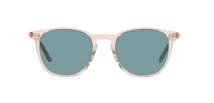 Pre-owned Oliver Peoples 0ov5491su Finley 1993 Sun 1743p1 Cherry Blossom/teal Sunglasses In Blue