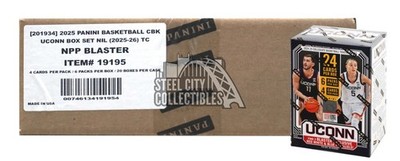 2025 Panini UConn Basketball Blaster 20-Box Case