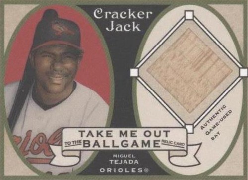 2005 Topps Cracker Jack - Miguel Tejada #TO-MTE2