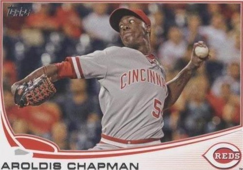 Reds AROLDIS CHAPMAN 2013 SGA Commemorative Bobblehead *MINT