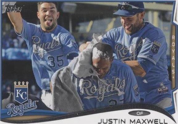 2014 Topps Mini - Justin Maxwell #594