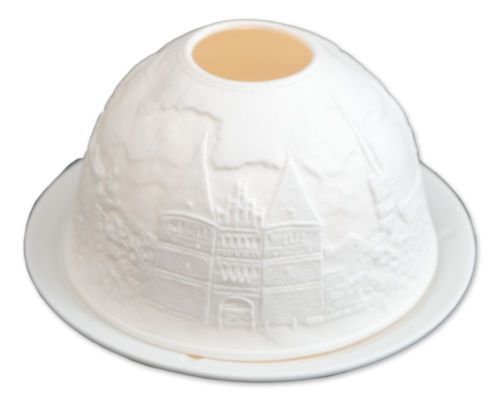 Deko-Windlichter Dome Light aus Porzellan fürs Esszimmer