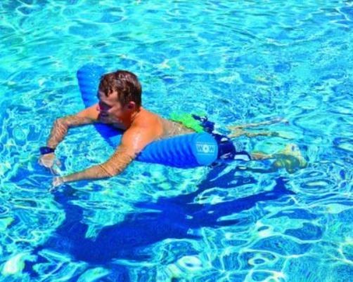 WOW World of Watersports 17-2060B First Class Soft Dipped Foam Pool Noodle, Blue