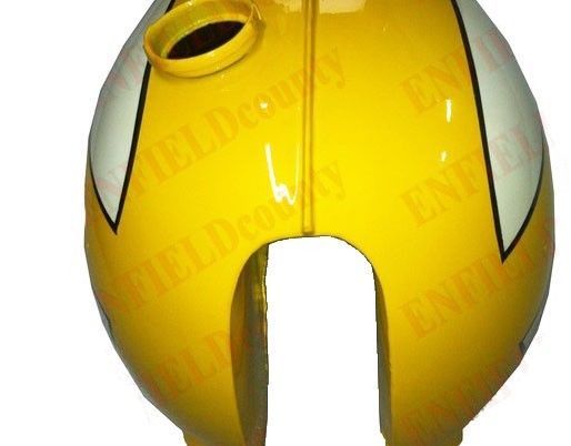 Fits Triumph T120 Bonneville 1959 Fuel Tank Bonnie Yellow Painted 
