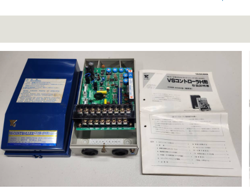 YASKAWA ELECTRIC CVSR-404H VS MOTOR AUTOMATIC CONTROL DEVISE YASKAWA ELECTRIC CVSR-404H VS MOTOR AUTOMATIC CONTROL DEVISE