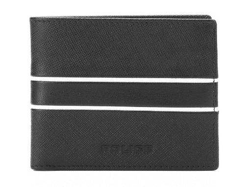 NAVIGARE Geldbörse Aus Echtem Leder – Slim Portemonnaie Mit 8 Kartenfächern, Münzfach, 10,5x7,5 Cm