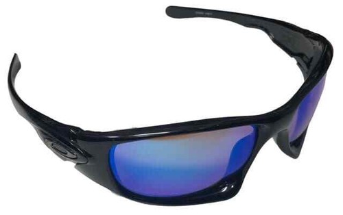 Authentic Oakley Sunglasses Ten X Black OO9128-05 Black Blue