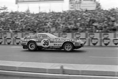 Claude Ballot-Lena Vic Elford Automobiles Charles Pozzi Ferr- 1973 Le Mans Photo