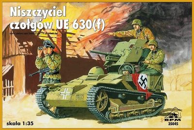 MARDER ON UE 630 f CHASSIS WW II TANK DESTROYER 1/35 RPM panzer