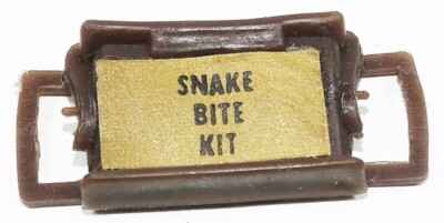 GI Joe AT Jungle Survival Snake Bite Kit 1972 Hasbro #7373