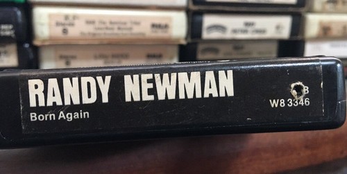 Randy Newman 8-Track Tape Born Again New Pad Tested 100% Play Ready 8 Track Tape